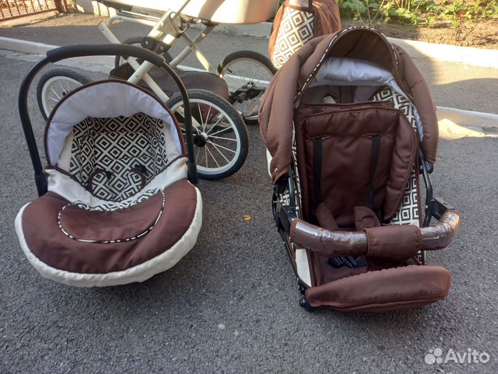 Коляска 3 в 1 adbor