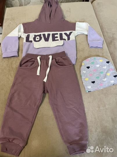 Одежда для девочки 6-12 мес Пакетом