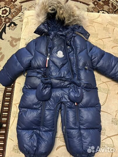 Пуховик moncler детский