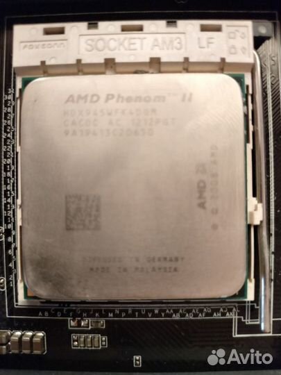 Мат. плата Asus AM3 с процом Phenom II x4 945