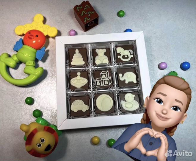 Шоколад на день воспитателя