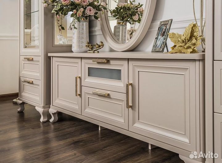 Гостиная Мокко 1+тв+1 бежевый