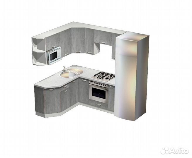 Кухня угловая