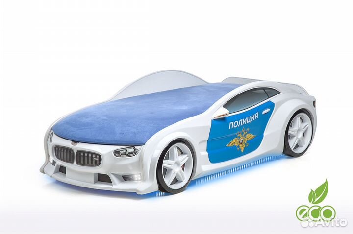 Кровать машина