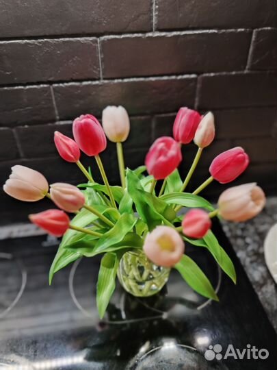 Тюльпаны real touch