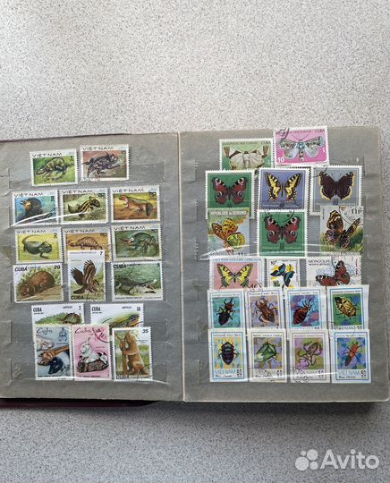 Марки почтовые с альбомом СССР