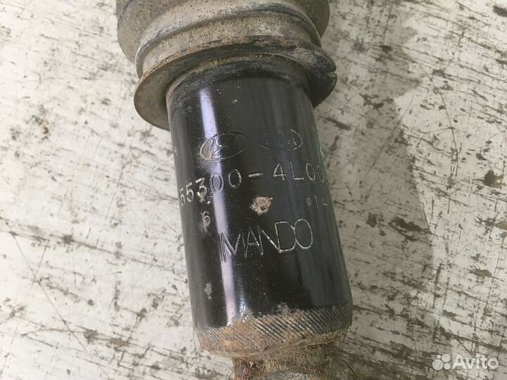 Амортизатор задний комплект hyundai solaris