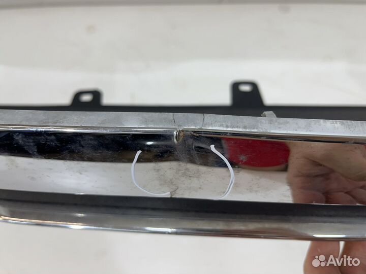 Юбка заднего бампера Mercedes W166 ML