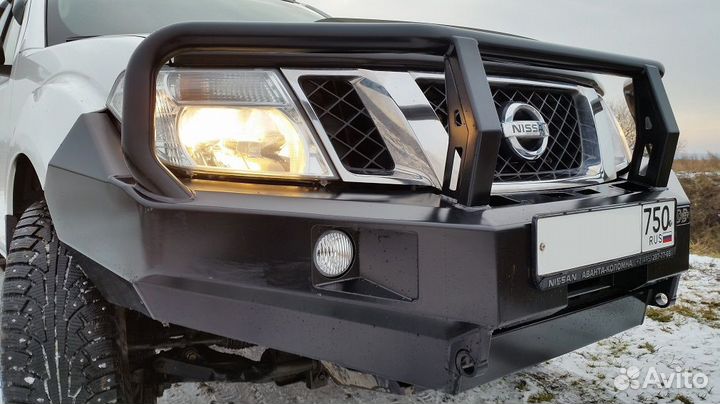 Бампер силовой перед Ниссан Навара д40 2010-2014г