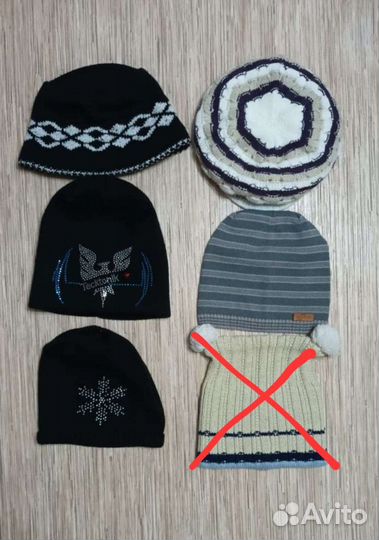 Шапки, шарфы, панама