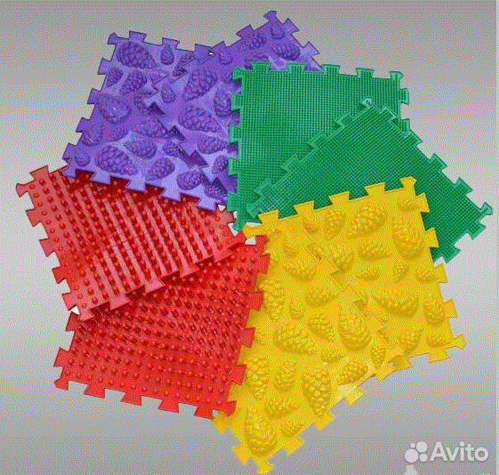 Коврик массажный, орто пазл для профилактики и леч