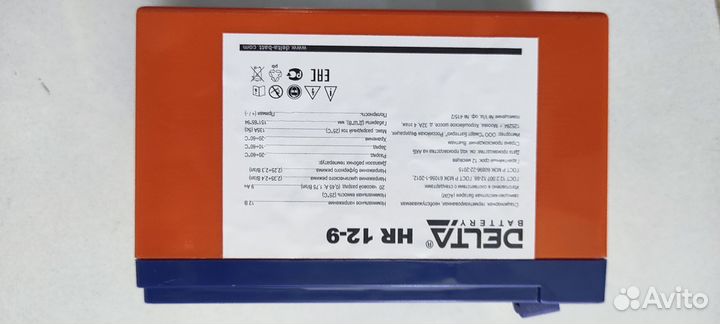 Новые Аккумуляторные батареи для ибп Delta HR 12-9