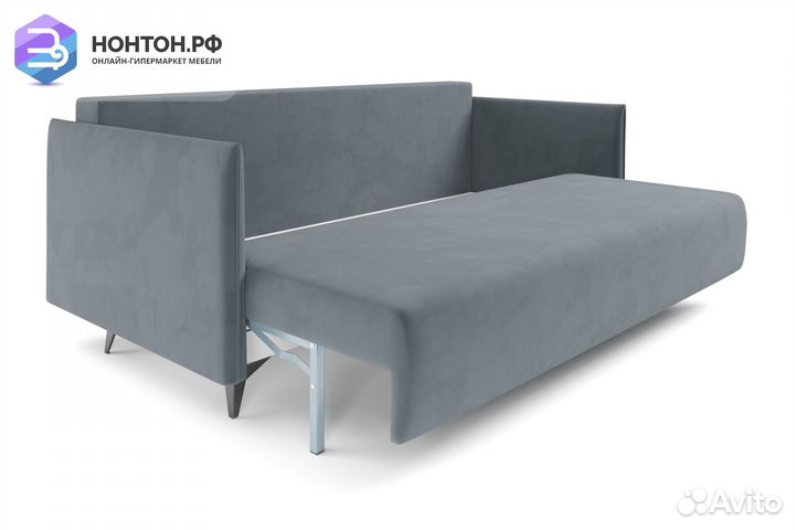 Диван тик-так Майами серый