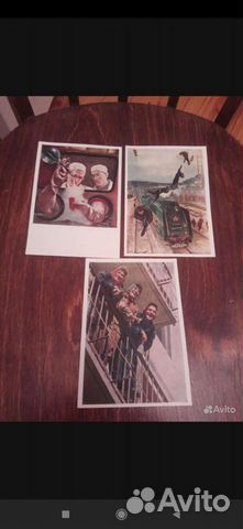 Открытки Строители Коммунизма 1963 г