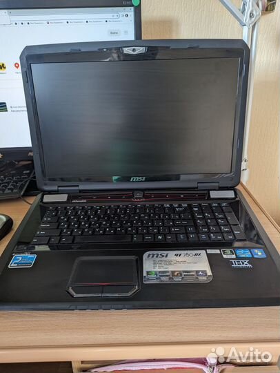 Ноутбук msi gx780dx