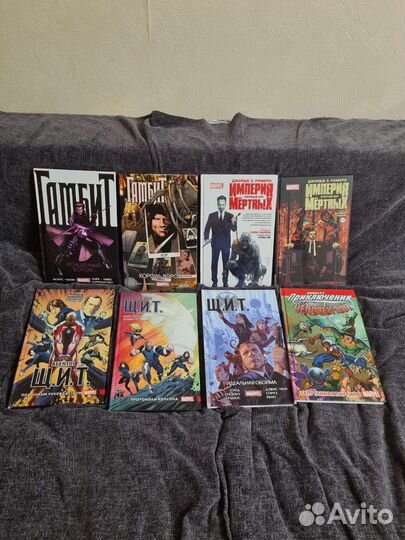 Комиксы марвел: Мистик, Щит, Халк, Веном, Карнаж