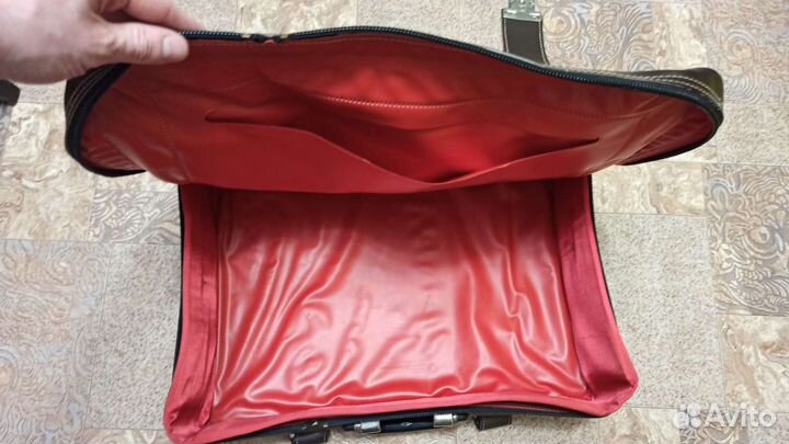 Кожаный чемодан СССР Новосибирск