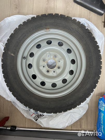Комплект зимних колес r14 на ваз