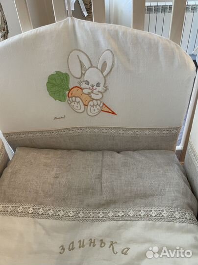 Бортики на детскую кроватку