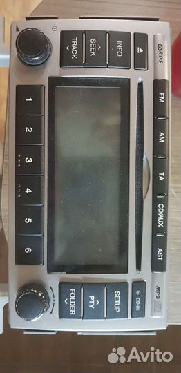 Штатная магнитола hyundai santa fe 2