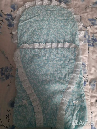 Конверт на выписку для мальчика летний