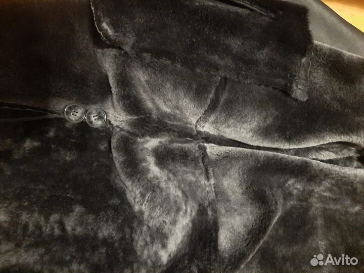 Дубленка мужская натуральная кожа 56 новая