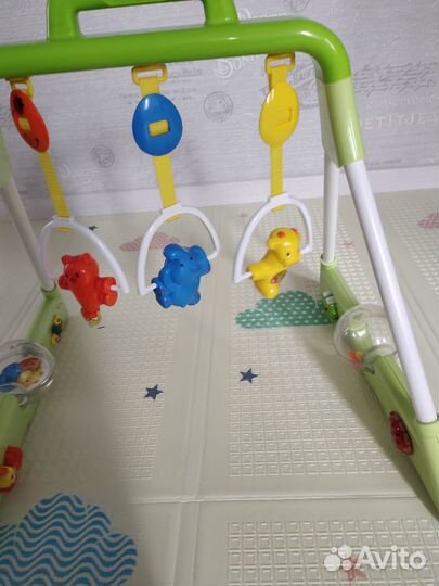 Веселые джунгли.Можно использовать вместо коврика