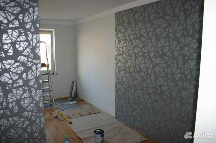 Штукатурно малярные работы, поклейка обоев