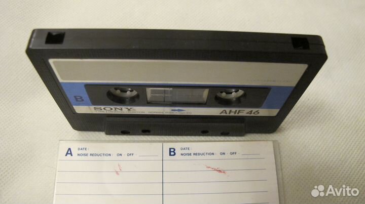 Sony AHF 46 Japan market Аудиокассета