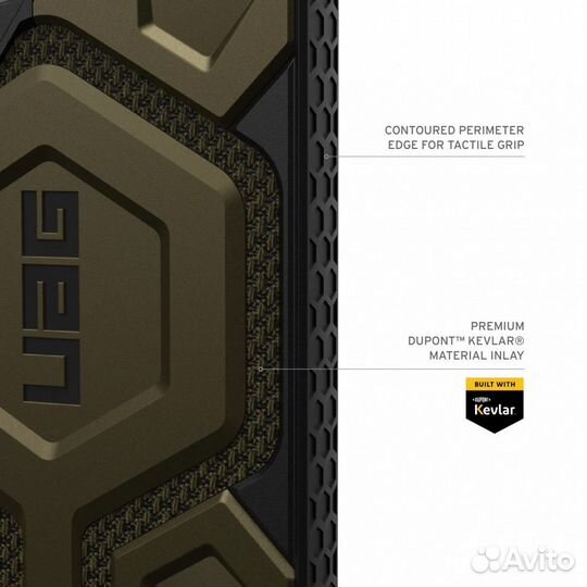 Чехол Uag Monarch PRO S24 Ultra MagSafe, Green