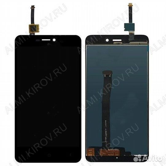 Дисплей для Xiaomi Redmi 4A + тачскрин черный