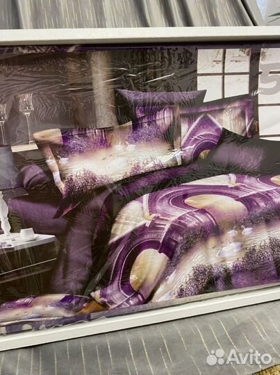 Постельное бельё евро