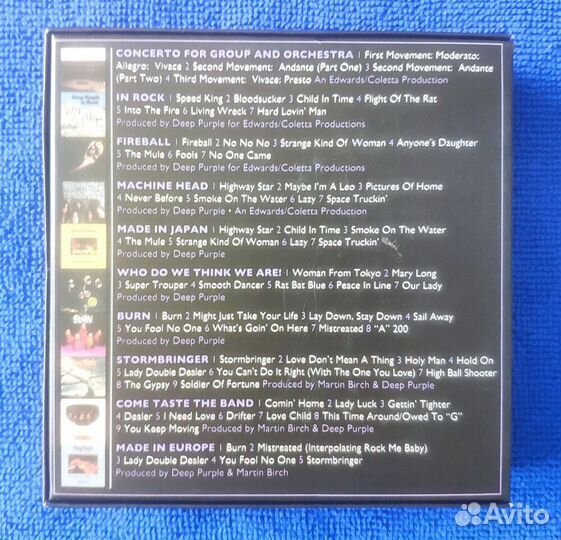 Подарочный CD box Deep Purple