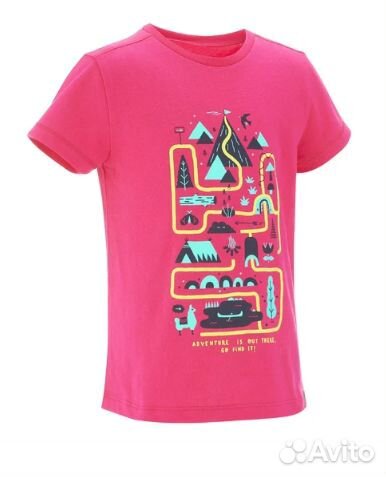 Хлопковые яркие футболки для девочки и мальчика