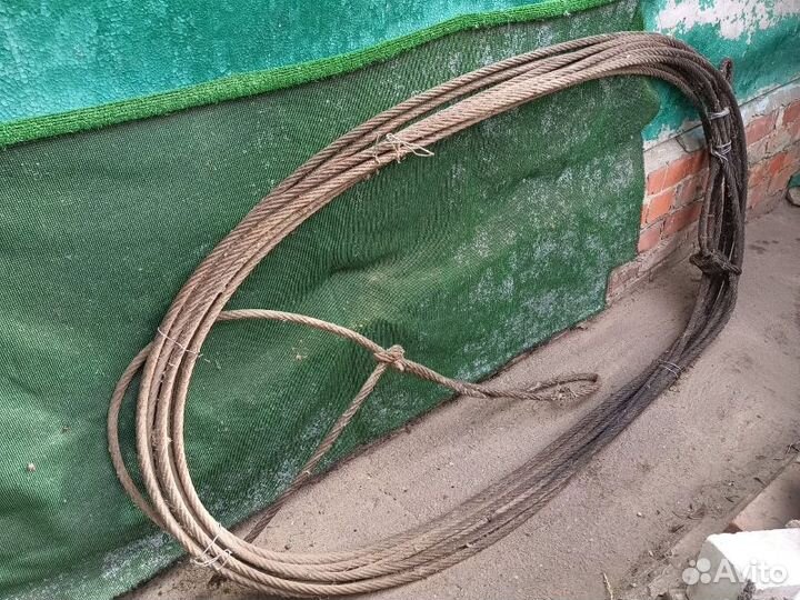 Трос буксировочный стальной