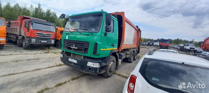 Мусоровоз, на шасси маз 6312