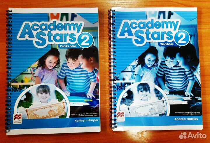 Academy Stars 2 Pupils Book+Wоrkbook комплект