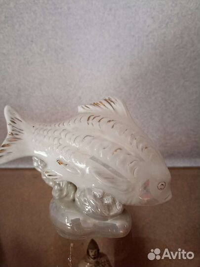 Статуэтка Рыба Карп Дулево