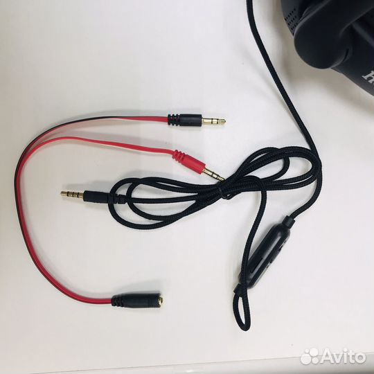 Гарнитура полноразмерная с микрофоном W103 черная