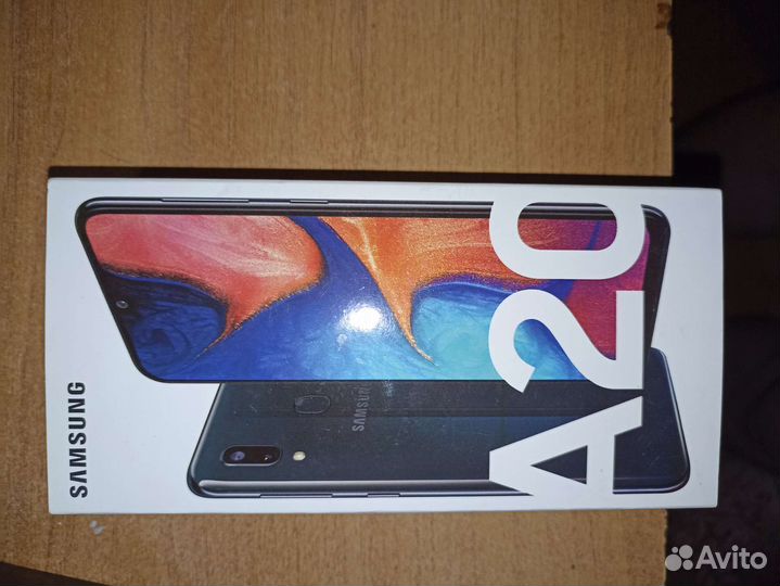 Samsung A 20 коробка