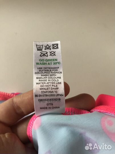 Купальник детский 3/6 месяцев