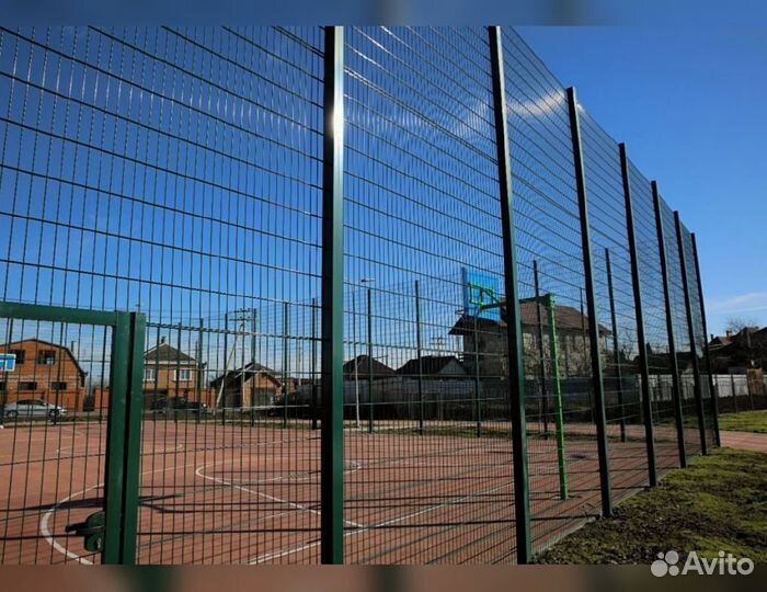 Забор из 3д сетки