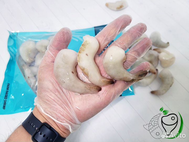 Креветка тигровая без головы 16/20