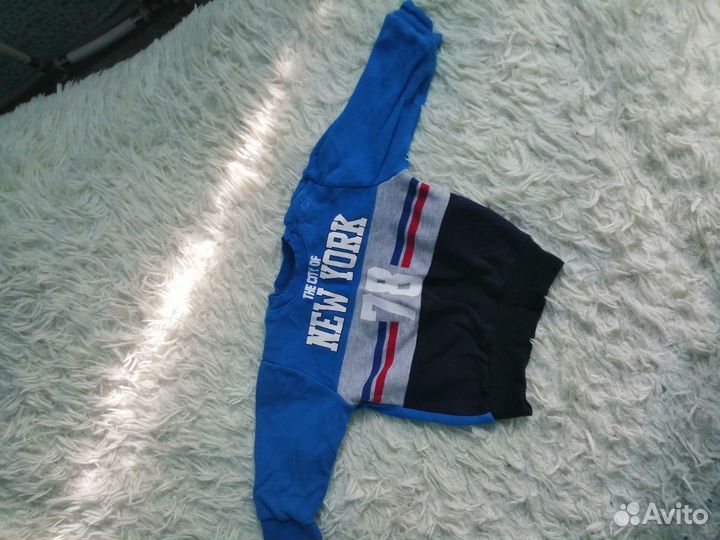 Утеплённые джинсы и кофта