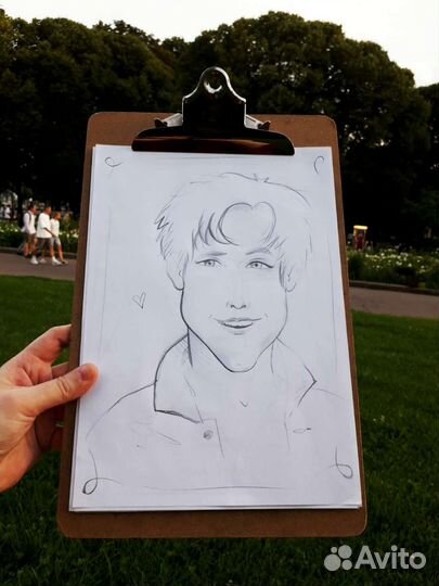 Художник шаржист на мероприятие портрет по фото