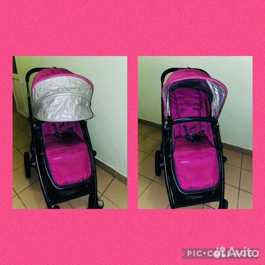 Коляска 2 в 1 uppababy vista