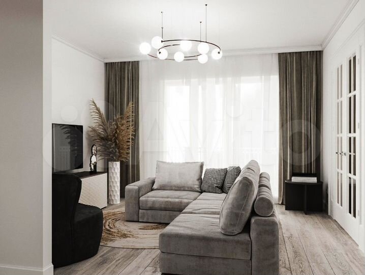 2-к. квартира, 105 м², 4/24 эт.