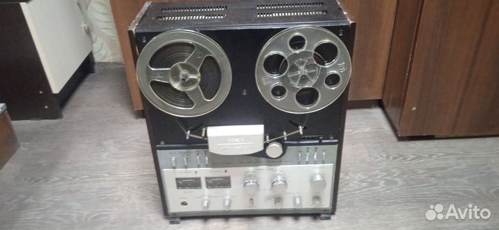 Катушечный магнитофон союз 110