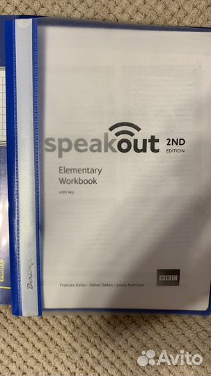 Speakout elementary учебник+тетрадь ч/б