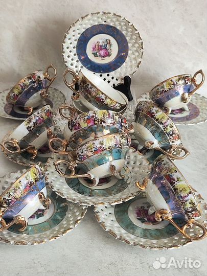 Cервиз Бавария,Weimar,чайные пары Japan,набор чай+